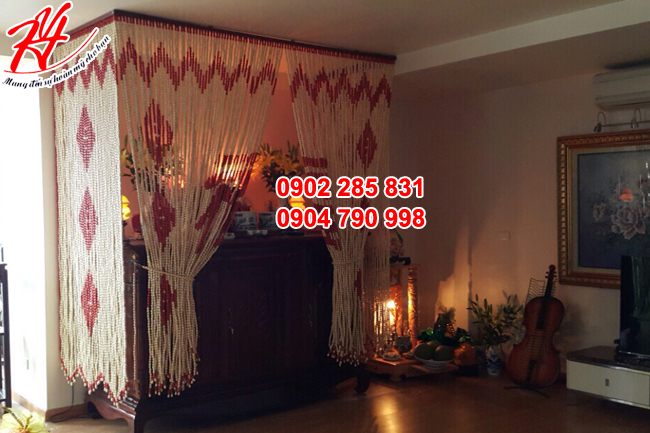 Bán buôn bỏ sỉ Màn/Rèm hạt gỗ toàn quốc