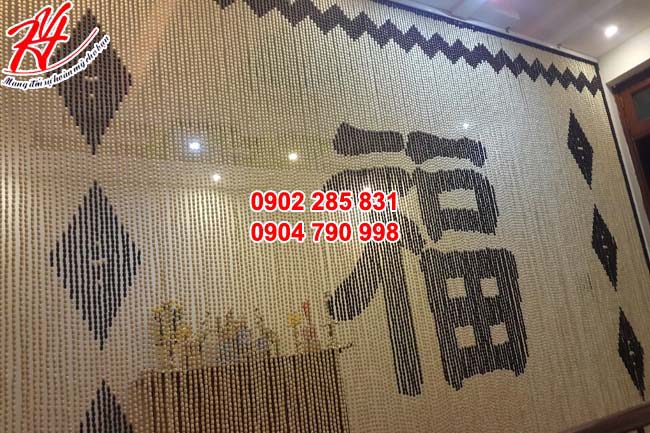 Các Mẫu Mành Hạt Gỗ Khổ To - phù hợp với những không gian rộng