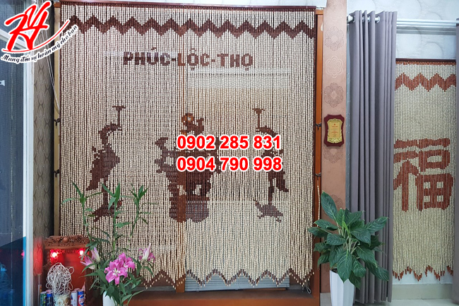 Đại Từ Đường –  Nơi Tôn nghiêm với Mành hạt gỗ