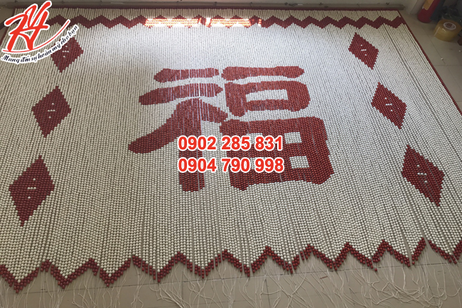 Mành hạt gỗ Phong thuỷ làm quà biếu, tặng cho người thân, cho lãnh đạo. 
