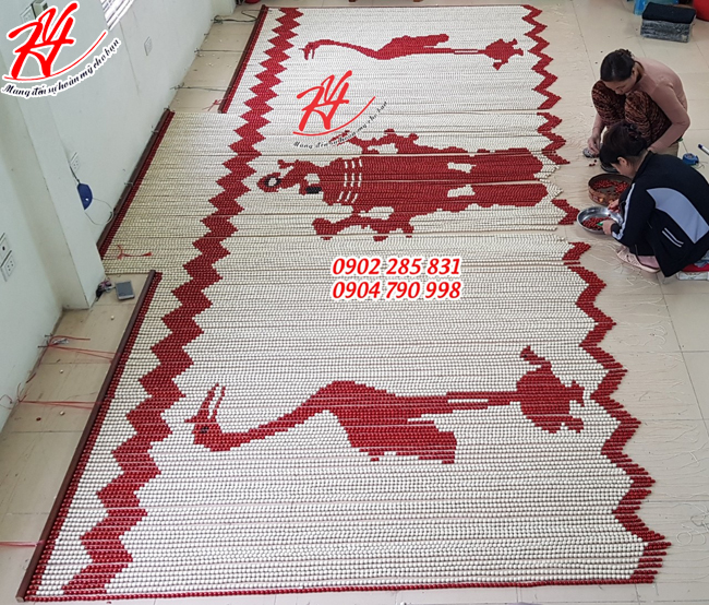 Mành hạt gỗ Phong thuỷ làm quà biếu, tặng cho người thân, cho lãnh đạo. 