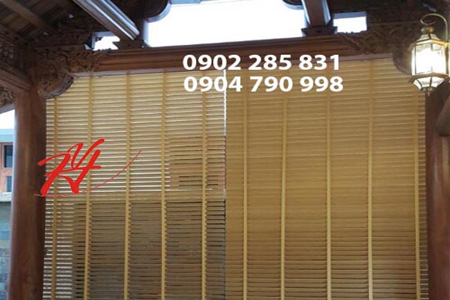 Mành hạt gỗ- rèm hạt gỗ phòng