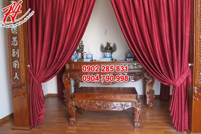 Mành hạt gỗ- rèm hạt gỗ phòng